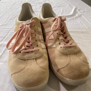 Pink Adidas Gazelle Shoes